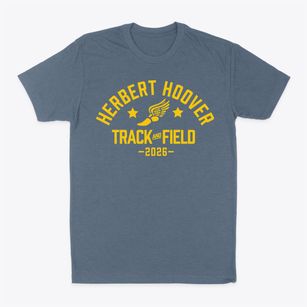 Herbert Hoover Middle School Track and Field Classic Dad T-Shirt