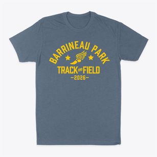 Barrineau Park Elementary School Track and Field Classic Dad T-Shirt