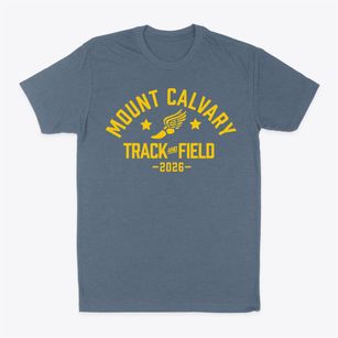 Mount Calvary Junior Academy Track and Field Classic Dad T-Shirt