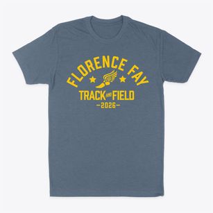 Florence Fay Elementary School 21 Track and Field Classic Dad T-Shirt