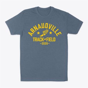 Arnaudville Elementary School Track and Field Classic Dad T-Shirt