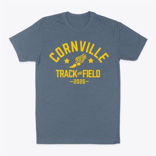 Cornville Consolidated Elementary School Track and Field Classic Dad T-Shirt