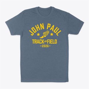 John Paul Regional Catholic School Track and Field Classic Dad T-Shirt