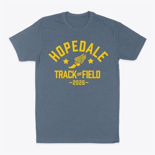 Hopedale High School Track and Field Classic Dad T-Shirt