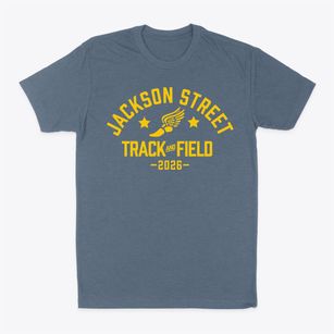 Jackson Street Elementary School Track and Field Classic Dad T-Shirt
