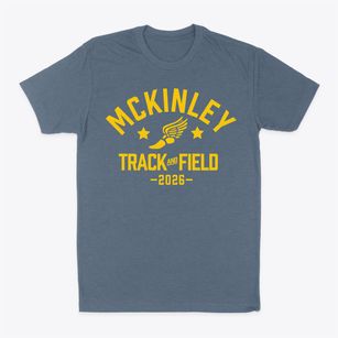 Mckinley Elementary School Track and Field Classic Dad T-Shirt
