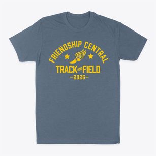 Friendship Central School Track and Field Classic Dad T-Shirt