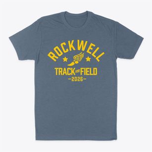 Rockwell Christian School Track and Field Classic Dad T-Shirt