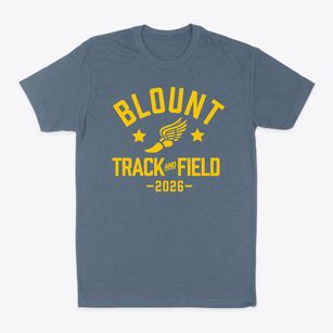William H Blount Elementary School Track and Field Classic Dad T-Shirt