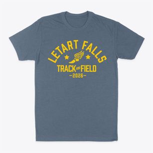 Letart Falls Elementary School Track and Field Classic Dad T-Shirt