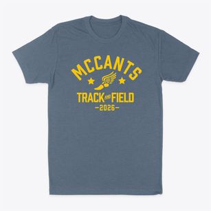 Mccants Elementary School Track and Field Classic Dad T-Shirt