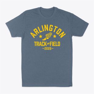 Arlington Middle School Track and Field Classic Dad T-Shirt