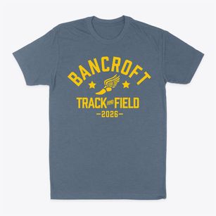 Bancroft Elementary School Track and Field Classic Dad T-Shirt