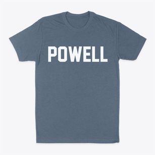 Powell Wyoming Classic Block Classic Dad T-Shirt