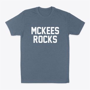 Mckees Rocks Pennsylvania Classic Block Classic Dad T-Shirt