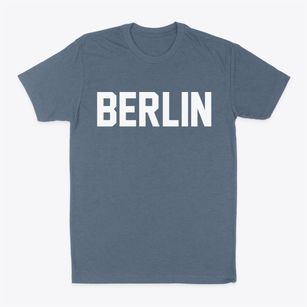 Berlin Wisconsin Classic Block Classic Dad T-Shirt