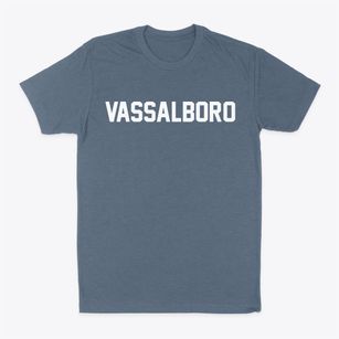 Vassalboro Maine Classic Block Classic Dad T-Shirt