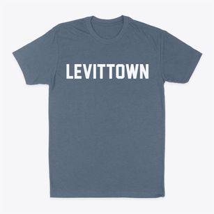 Levittown New York Classic Block Classic Dad T-Shirt