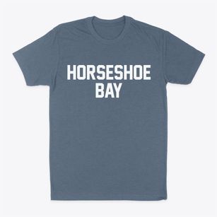 Horseshoe Bay Texas Classic Block Classic Dad T-Shirt