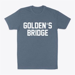 Golden's Bridge New York Classic Block Classic Dad T-Shirt