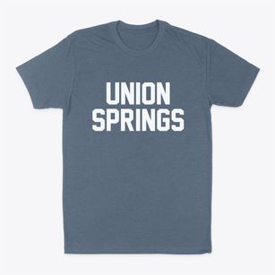 Union Springs New York Classic Block Classic Dad T-Shirt