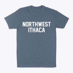 Northwest Ithaca New York Classic Block Classic Dad T-Shirt