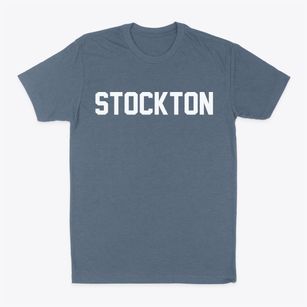Stockton Utah Classic Block Classic Dad T-Shirt