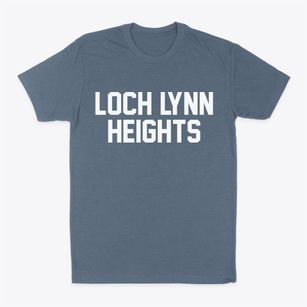Loch Lynn Heights Maryland Classic Block Classic Dad T-Shirt