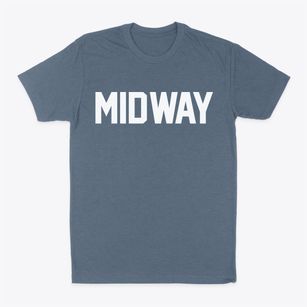 Midway Alabama Classic Block Classic Dad T-Shirt