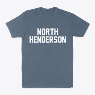 North Henderson Illinois Classic Block Classic Dad T-Shirt