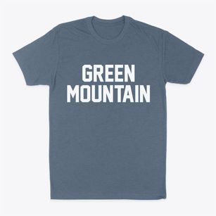Green Mountain Iowa Classic Block Classic Dad T-Shirt