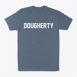 Dougherty Iowa Classic Block Classic Dad T-Shirt