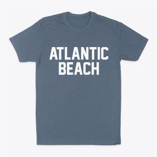Atlantic Beach Florida Classic Block Classic Dad T-Shirt