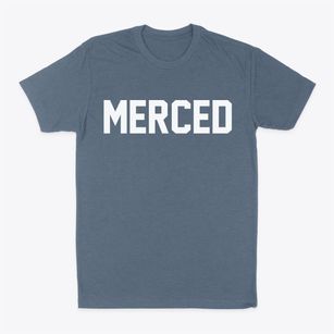 Merced California Classic Block Classic Dad T-Shirt