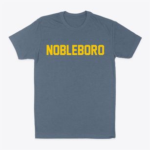 Nobleboro Maine Classic Block Classic Dad T-Shirt