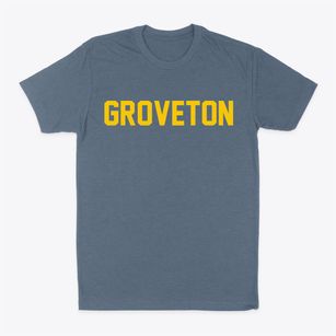 Groveton Texas Classic Block Classic Dad T-Shirt