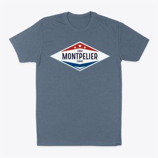 Montpelier Idaho Diamond Star Classic Dad T-Shirt