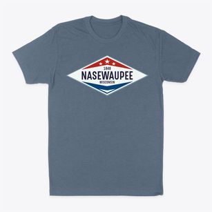 Nasewaupee Wisconsin Diamond Star Classic Dad T-Shirt