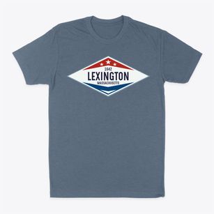 Lexington Massachusetts Diamond Star Classic Dad T-Shirt