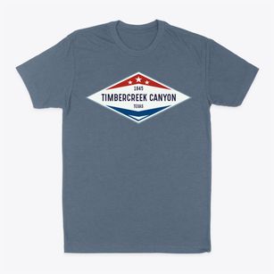 Timbercreek Canyon Texas Diamond Star Classic Dad T-Shirt