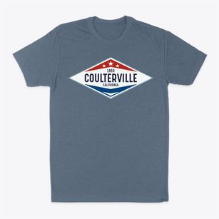 Coulterville California Diamond Star Classic Dad T-Shirt