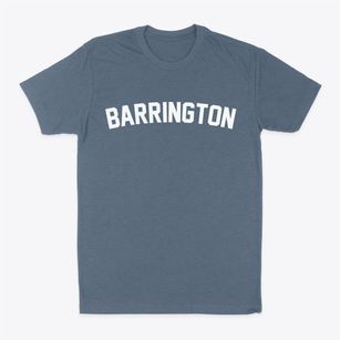 Barrington New Hampshire Classic Curve Classic Dad T-Shirt