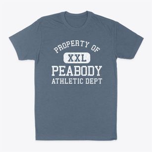 Peabody Massachusetts Athletic Dept Classic Dad T-Shirt