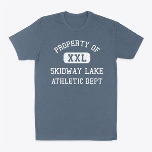Skidway Lake Michigan Athletic Dept Classic Dad T-Shirt