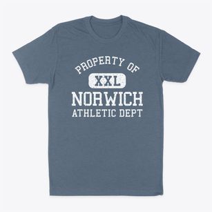 Norwich Connecticut Athletic Dept Classic Dad T-Shirt