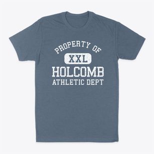 Holcomb Kansas Athletic Dept Classic Dad T-Shirt