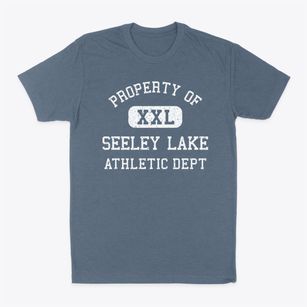 Seeley Lake Montana Athletic Dept Classic Dad T-Shirt