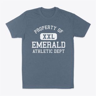 Emerald Wisconsin Athletic Dept Classic Dad T-Shirt