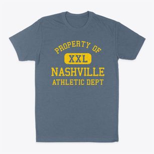 Nashville North Carolina Athletic Dept Classic Dad T-Shirt