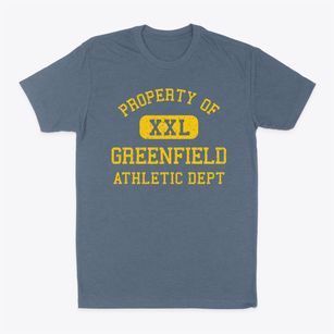 Greenfield New Hampshire Athletic Dept Classic Dad T-Shirt